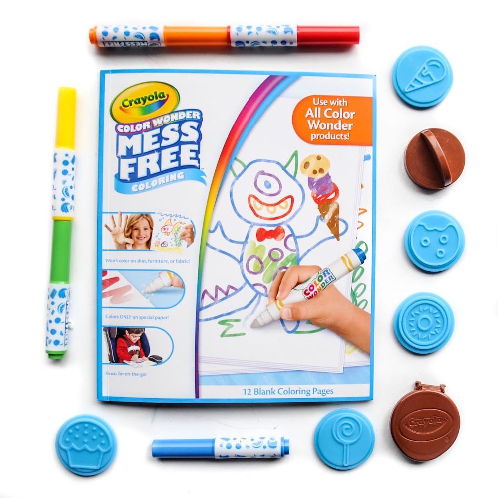 Review: Crayola Color Wonder Scented Stampers and Markers